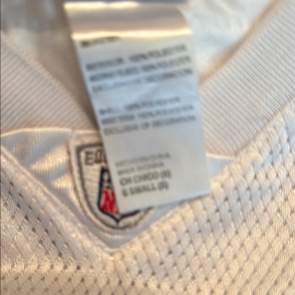 White and Blue Football Jersey - Picture 4 of 5